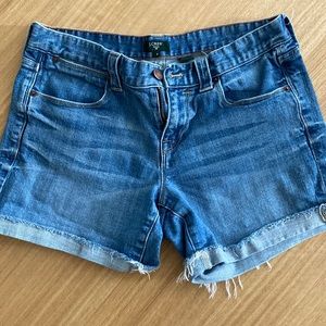 J Crew denim shorts